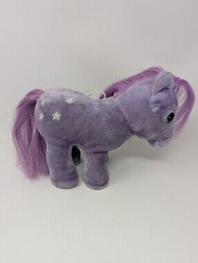 My Little Pony Plush G1 Vintage Purple Blossom TLC 1980s